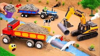 diy diorama making mini motor water pump science project @sanocreator