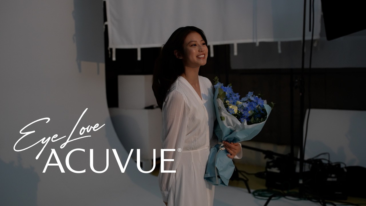 今田美桜出演】アキュビュー® TVCM「UVカット」篇 メイキング - YouTube