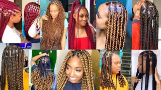 Knotless Box Braids Hairstyles for Black Women | Perfect Knotless Braids Hairstyles Styles
