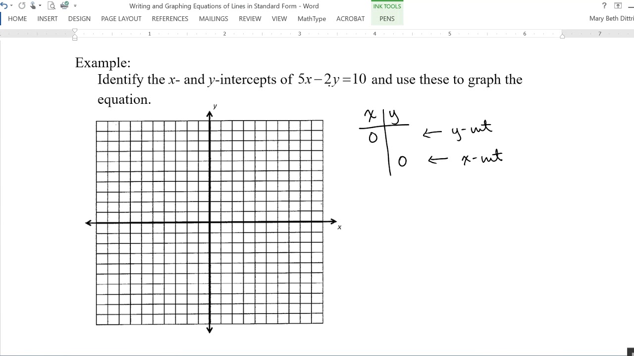 Writing And Graphing Equations Of Lines In Standard Form YouTube writing-and-graphing-equations-of-lines-in-standard-form-youtube