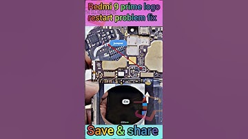 Redmi 9 prime automatic restart problem | mi logo on off solution