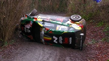 Spa Rally 2025 - BIG CRASH, MISTAKES & ACTION