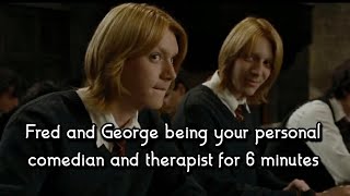 Fred and George makin' jokes since 1978