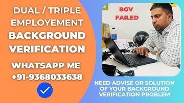 Background Verification Case no 90, Triple Employement & Overlapping #bgv #bgvfailed #fakesalaryslip