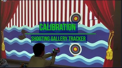 SHOOTING GALLERY TRACKER CALIBRATION. Any IR guns work.