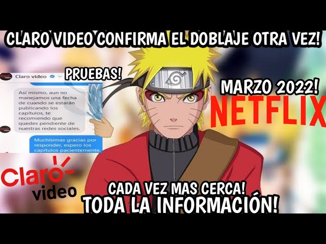  Netflix e Claro lançam 'Naruto Shippuden'  oficialmente no Brasil