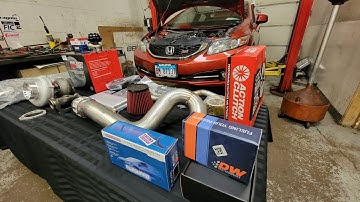 9th gen Honda civic si clutch turbo install tips tricks