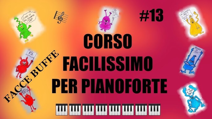 VIDEO LEZIONI DI PIANOFORTE-CORSO FACILISSIMO PER BAMBINI #12 - LE CAMPANE  , THOMPSON VOL.1 