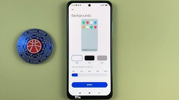 How to change the color and transparency of the app drawer on Xiaomi Redmi Note 10 Android 11