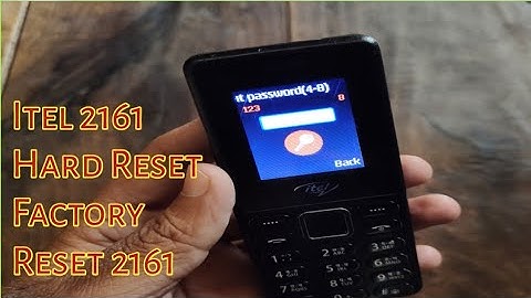 #itel #2161 Hard #Reset! itel mobile 2161 #factory Reset! itel 2161 full factory hard Reset,