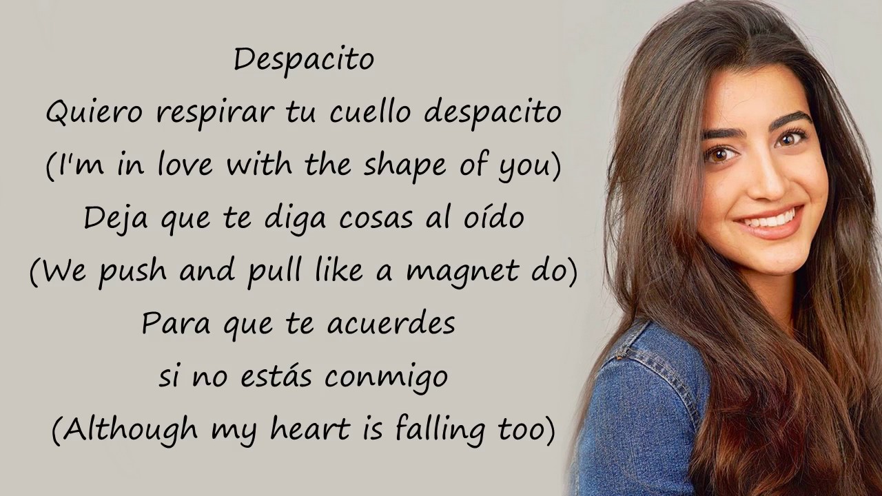 Luciana Zogbi Despacito Lyrics Luis Fonsi Ft Justin Bieber