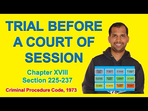 Trial before a Court of Sessions | Section 225 - 237 | CrPC