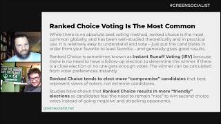 Ranked Choice Voting 101: Ranked Choice Voting Is The Most Common