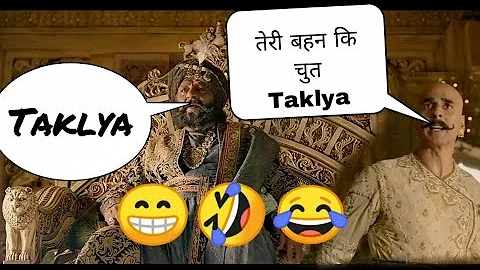 Bala Song |Comedy Akshay Kumar| 😂🤣😁|shaitan ka sala |Funny Dubbing Video