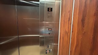 Kone EcoDisc MRL Traction Elevator At Dillard’s Mall At University Town Center In Sarasota, FL