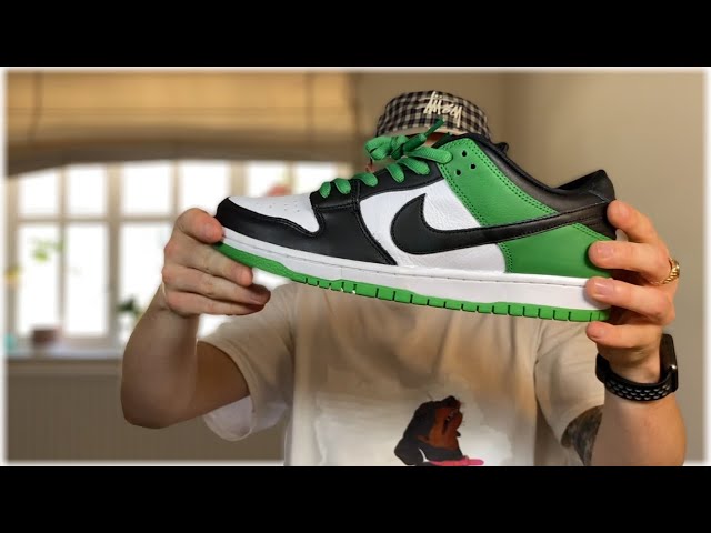 Nike dunk sb classic green