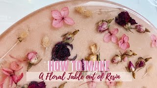 Casting REAL flowers in to RESIN making a tea light candle holder