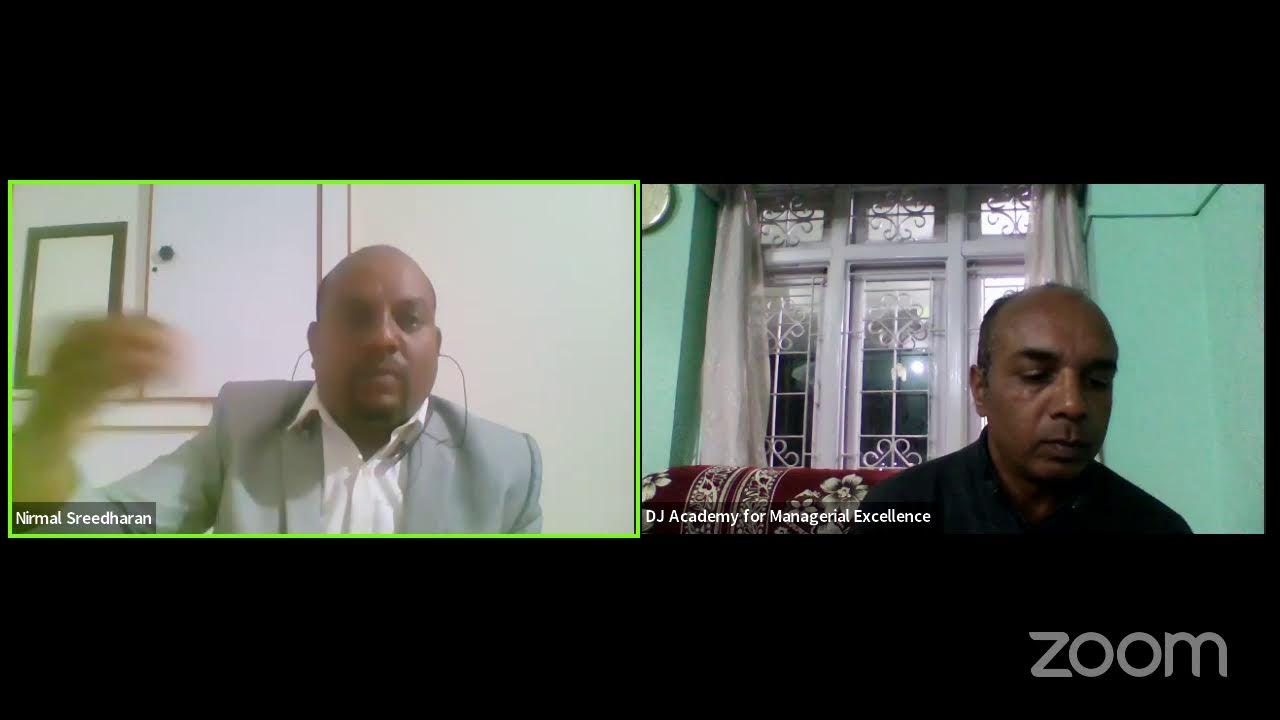 Coimbatore Management AssociationZoom Meeting YouTube