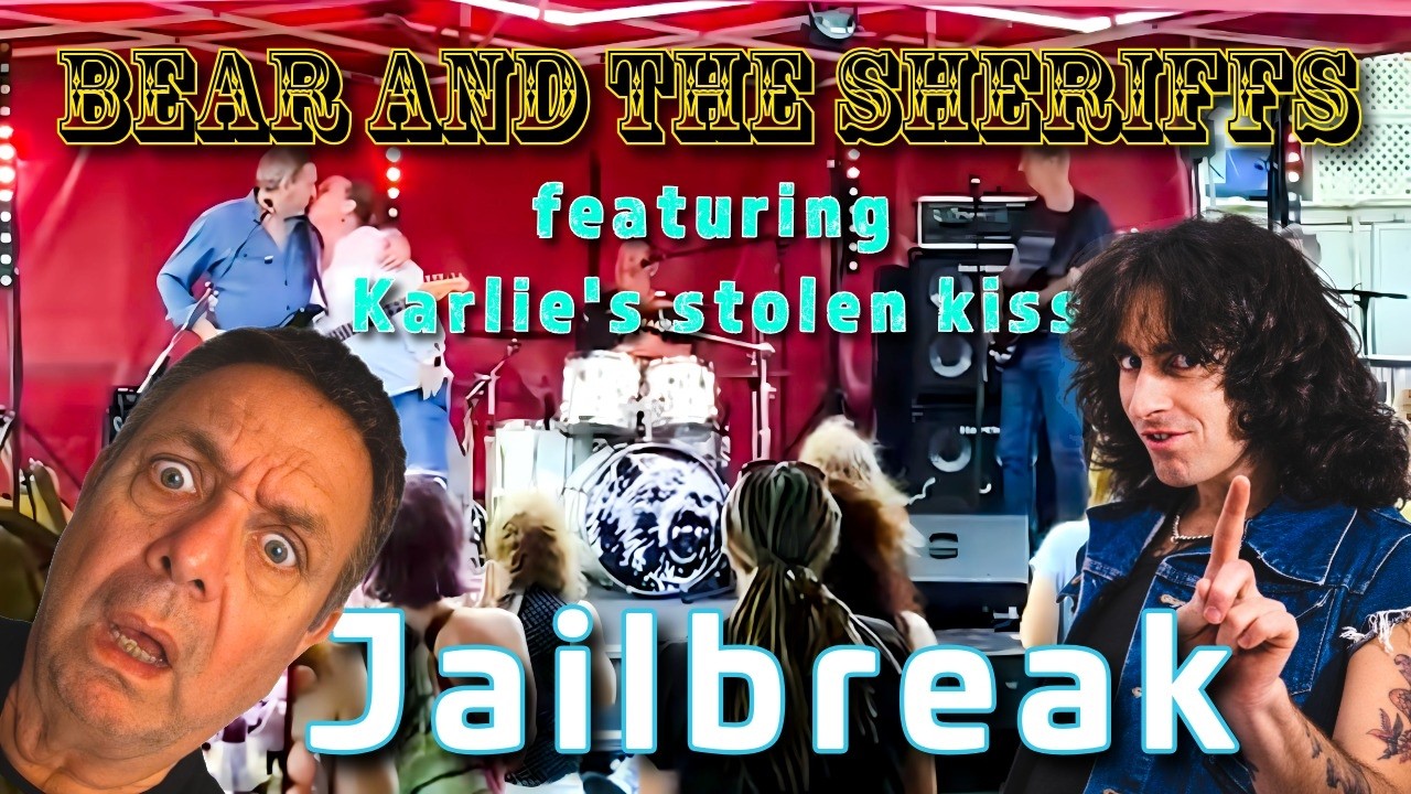 Bear And The Sheriffs ft Karlie, Jailbreak (AC/DC) Live at Jacobs Well Tavern Stolen Kiss 🎸🔥