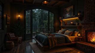 [No Ads] Peaceful Rainy Evening | White Noise Asmr To Sleep & Release Stress