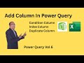 Add Column In Power Query