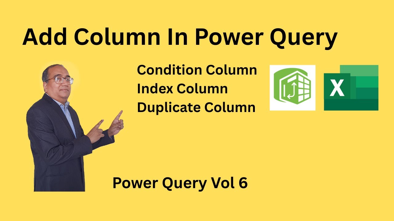 Add Column In Power Query - YouTube