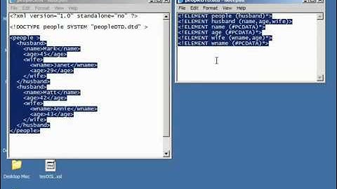XML Tutorial   25 DTD Schema Elements