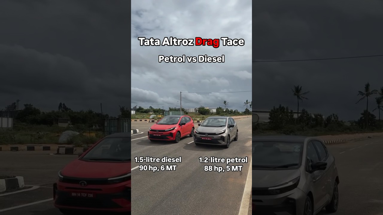 Tata Altroz Petrol vs Diesel – Race Ka King Kaun? ⛽️🏁 