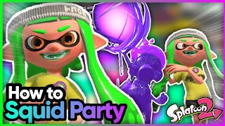How to Squid Party in Splatoon 2!!! screenshot 5