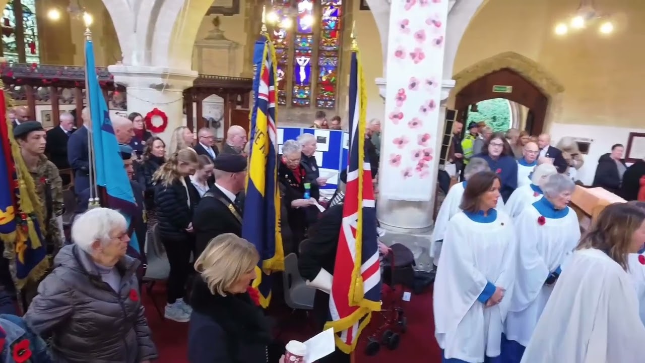 Service for Remembrance Sunday, 9th November 2025, St Mary’s Church Calne