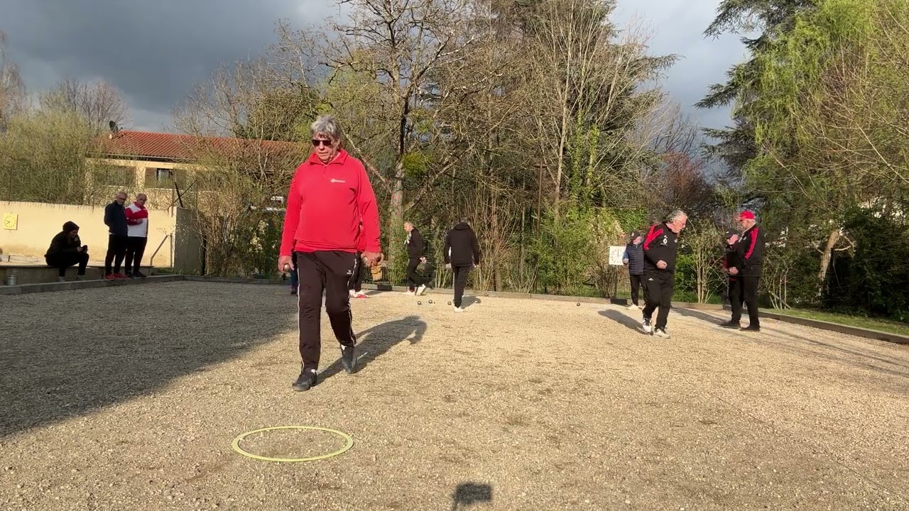 Miniature : Rhône Pétanque vétéran Doublette Bas en Basset vs Équipe Mixte Cadrage Part 1 Brignais - April 2025