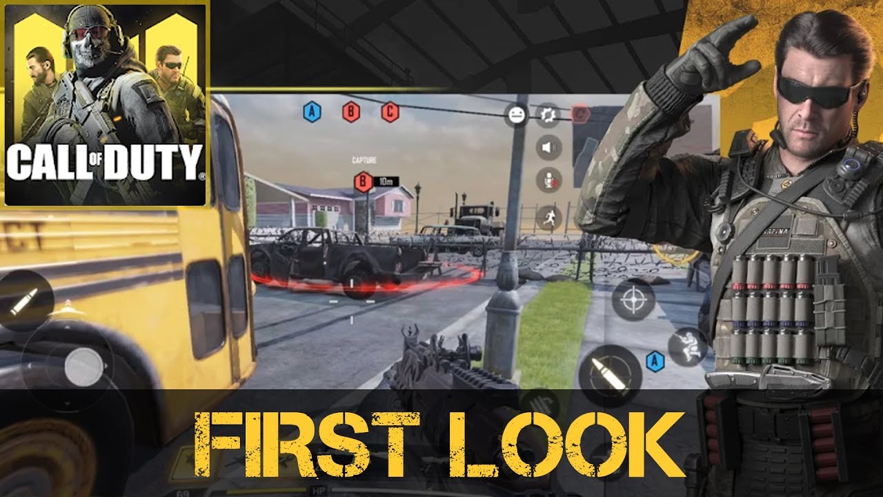 CALL OF DUTY MOBILE BETA | FIRST LOOK AND ANDROID GAMEPLAY! - YouTube