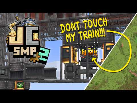 Just Create Smp S2 Ep29 Upgrading The Stolen Mall Sign With A Train!