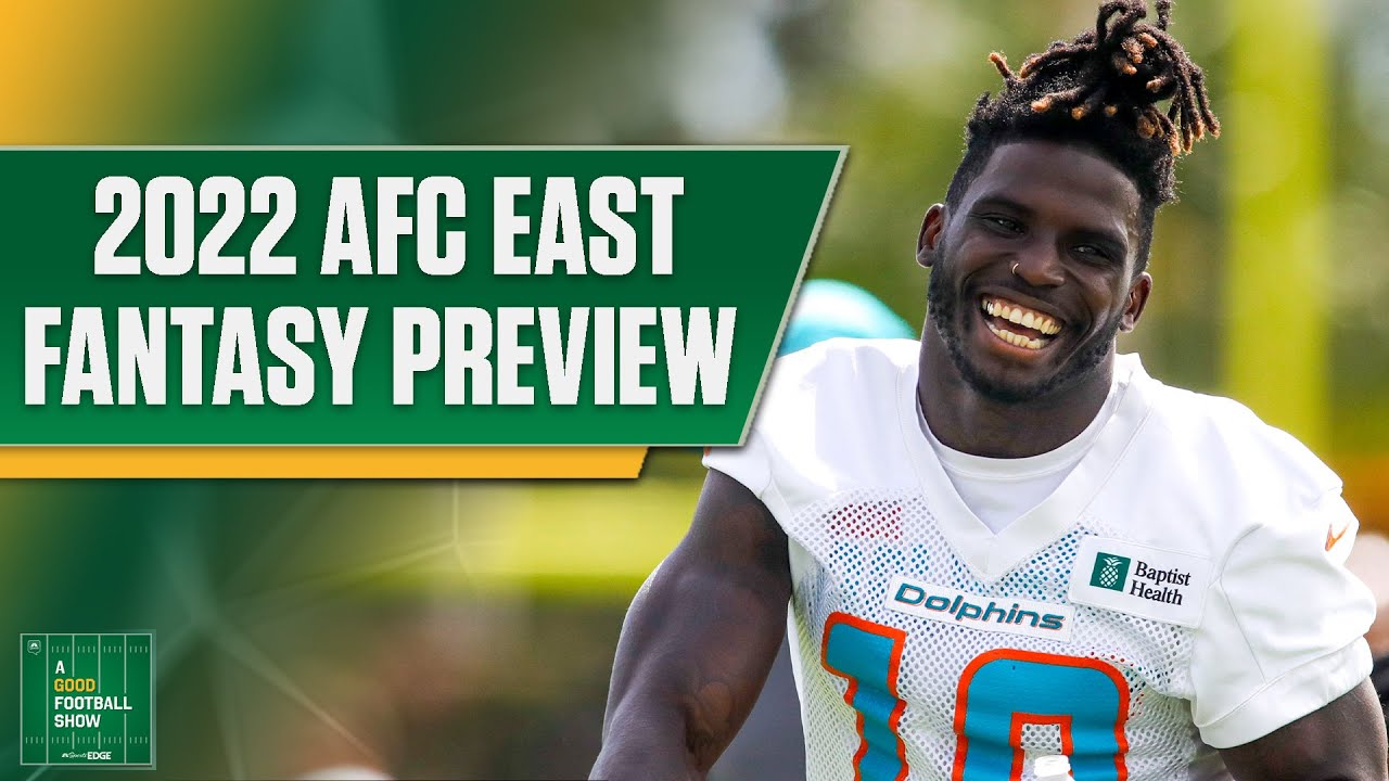 AFC East Fantasy Preview 2022 Dolphins' WRs + Gabe Davis' outlook