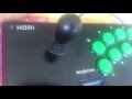 Seimitsu LS-32 Arcade Joystick Modded Sega Saturn Hori FightingStick SS