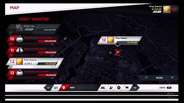 Bugatti Location On NFS Most Wanted Map