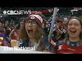 #TheMoment Montreal Victoire's Laura Stacey gave her stick to an excited fan