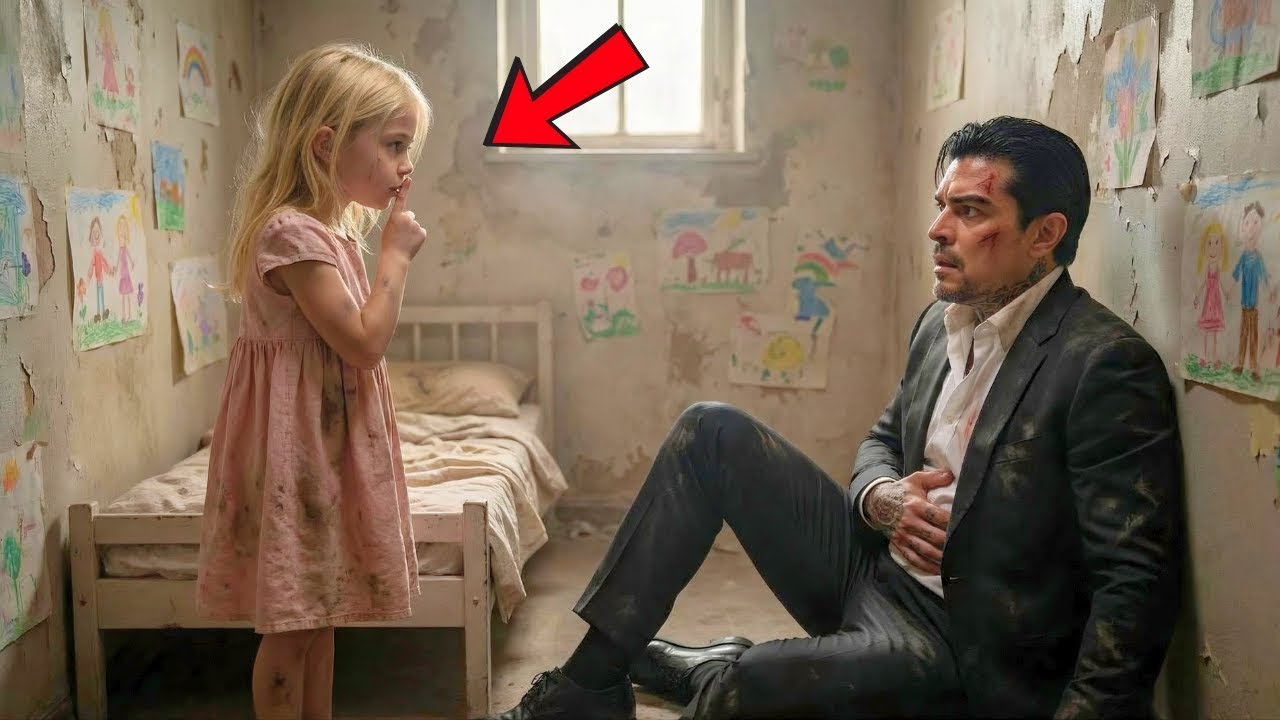 “Quédate quieto… Yo te protegeré”, ¡le dijo la niña pequeña al Jefe de la Mafia que escapaba!
