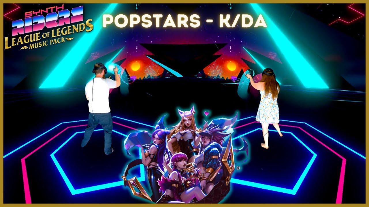 Synth Riders NEW DLC | Popstars - K/DA | League of Legends 리그 오브 레전드
