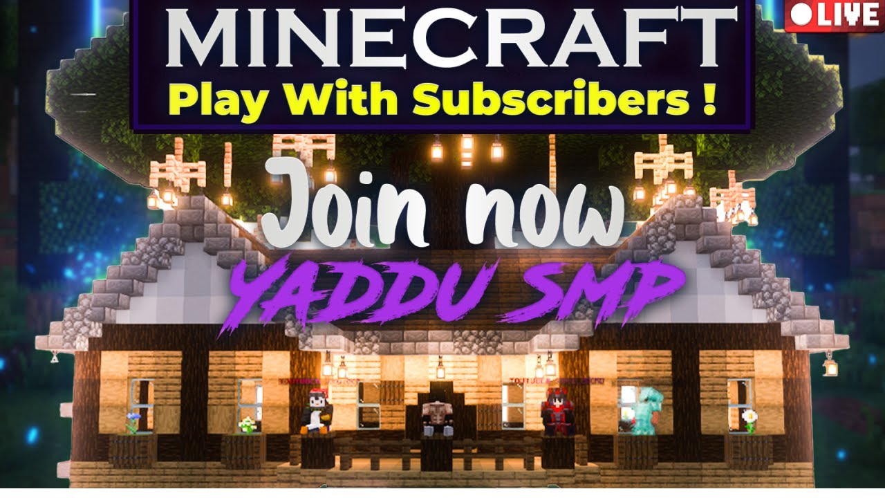MINECRAFT LIVE | PUBLIC SMP 24/7 | JAVA + BEDROCK SMP JOIN NOW 🟢# ...