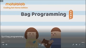Matatalab Coding Set Home Edition - [ วิธีการเล่นเกม Bag Programming]