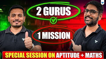 GATE 2026 Masterclass | 2 Gurus, 1 Mission: Score High in Aptitude + Math