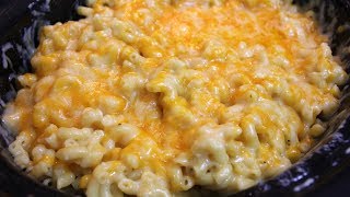 How to make the best homemade crockpot mac and cheese! this easy slow
cooker macaroni cheese recipe takes just two hours (4 if you have
mor...