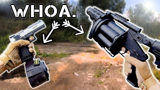 The BEST COMBINATION EVER! MGL Grenade Launcher +  FULL auto Pistol(1500RPM)