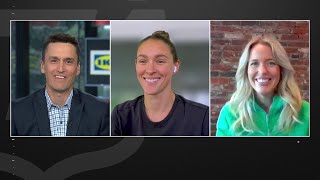 Kylie Kelce and Ryan Hammond join &#39;NFL Total Access&#39; talk about Eagles Autism Challenge