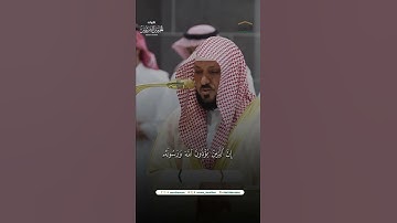مقتطف من تلاوة فضيلة الشيخ د. #ماهر_المعيقلي من صلاة العشاء 14 ربيع الآخر 1446هـ.