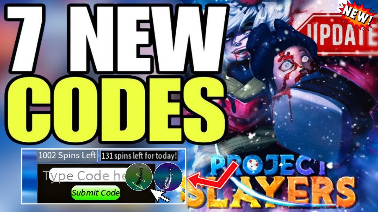 💫 Совершенно новые коды Project Slayers на декабрь 2025 года — обменяйте их на эпические вращения...