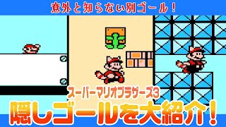 スーパーマリオブラザーズ3 意外と知らない別ゴールを大紹介！【マリオ3】