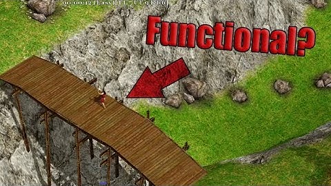 Age of Mythology The Unused Bridge was intended to be functional?