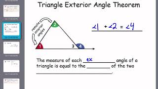 4-2 Angle Relationships in Triangles